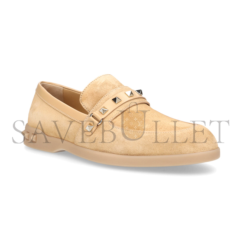 VALENTINO GARAVANI DAMEN LOAFER LEISURE FLOWS VELOURSLEDER 